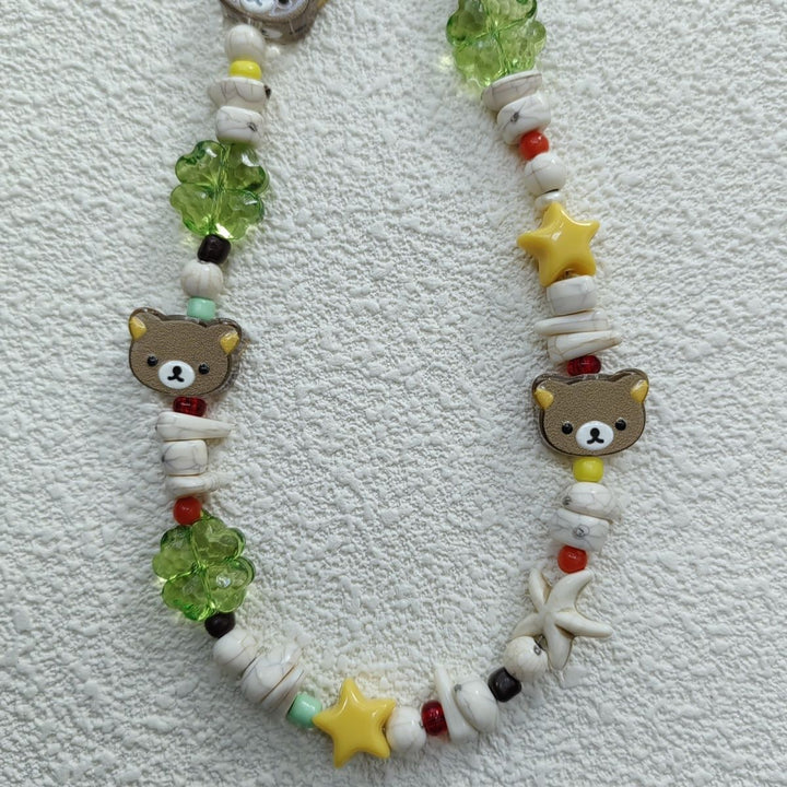 Fun-Themed Beaded Keychain Holder Stornfield