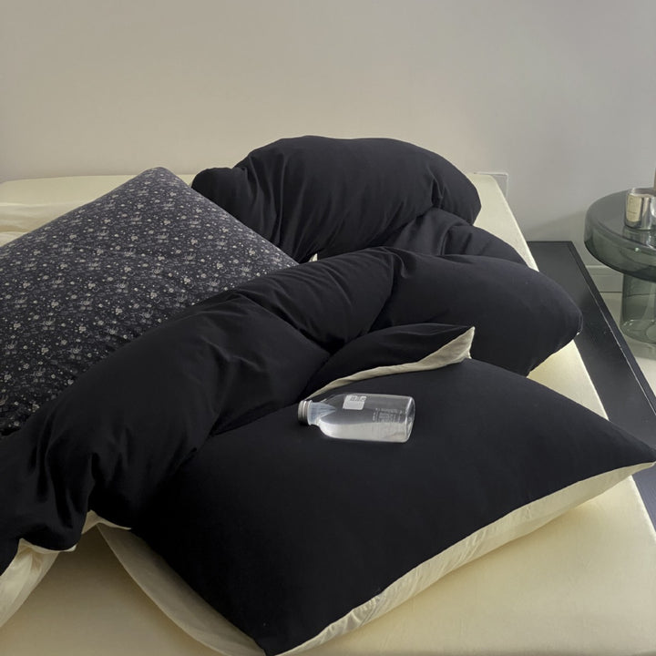 Reversible Luxury Duvet Cover Set with Pillowcases