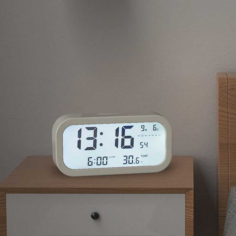 Digital Alarm Clock with Large LED Display and Temperature Function Stornfield