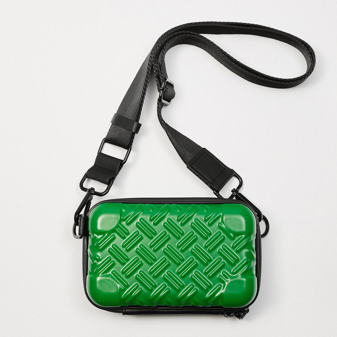 Unisex Textured Hard Shell Crossbody Bag Stornfield