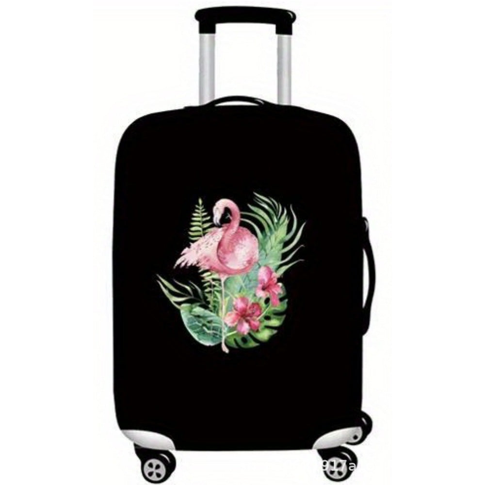 Women's Hardshell Travel Suitcase with Eye-Catching Flamingo Design Stornfield