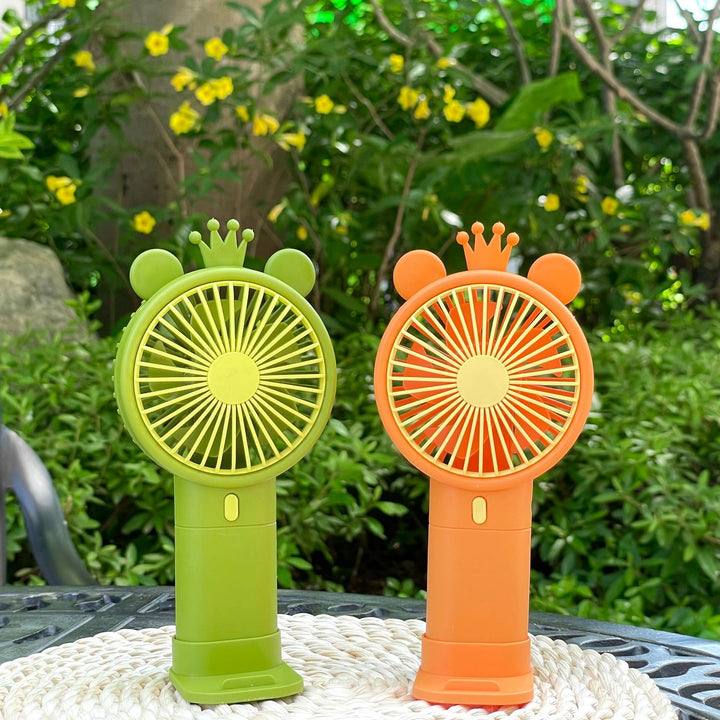 Ladies Portable Handheld Fan with Creative Flower Design Stornfield