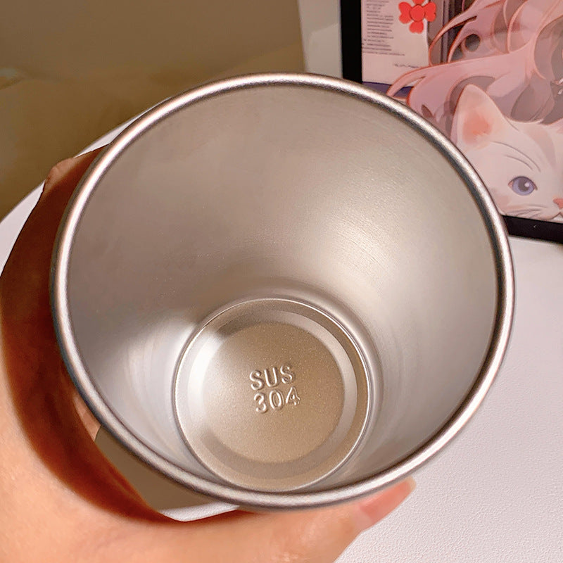 Stainless steel cup with cute seal motif Stornfield