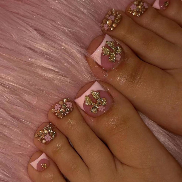 Floral Nail Design Enhancements Stornfield