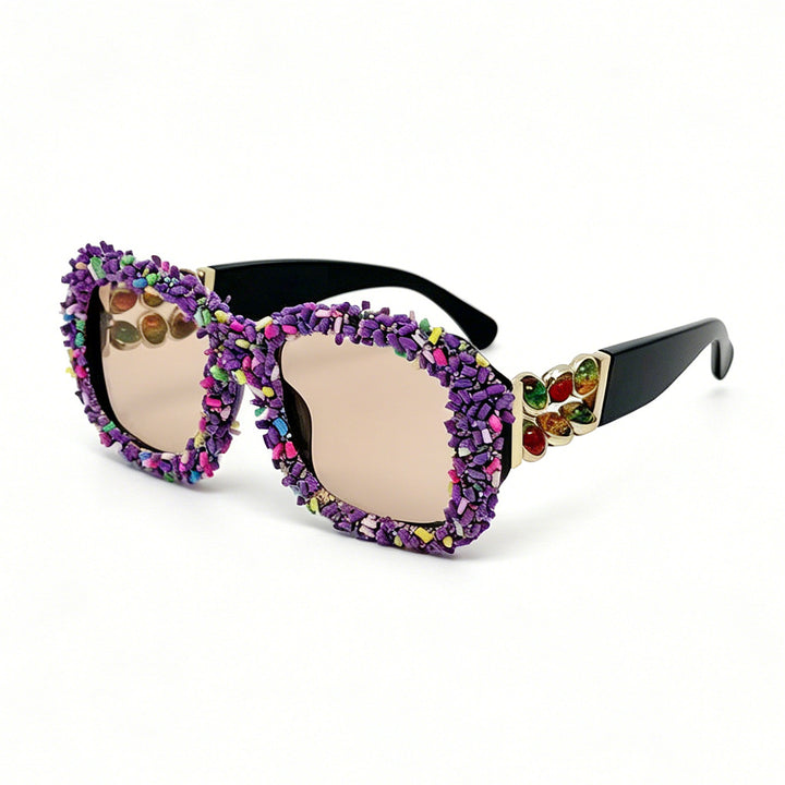 Women's sunglasses with creative candy trim Stornfield