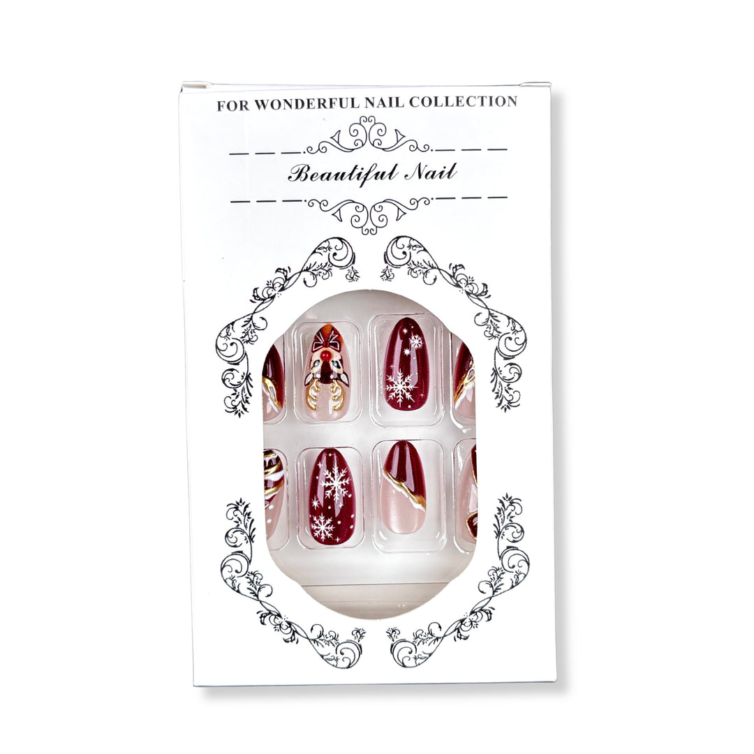 Festive Nail Art Press-On Nails