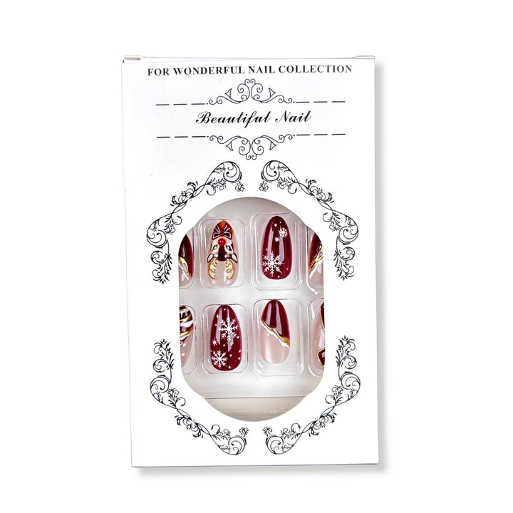 Festive Nail Art Press-On Nails