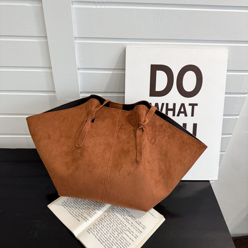 Suede Oversized Tote Bag Stornfield