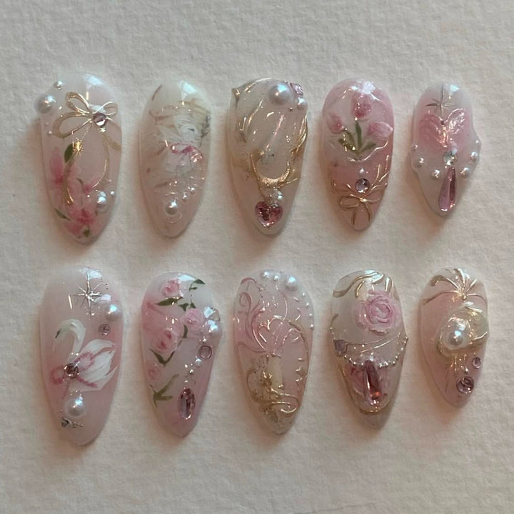Thematic Artisan Press-On Nail Set Stornfield