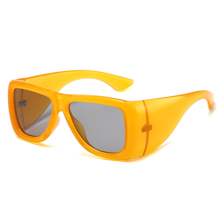 Oversized Fashion-Driven Shield Sunglasses Stornfield