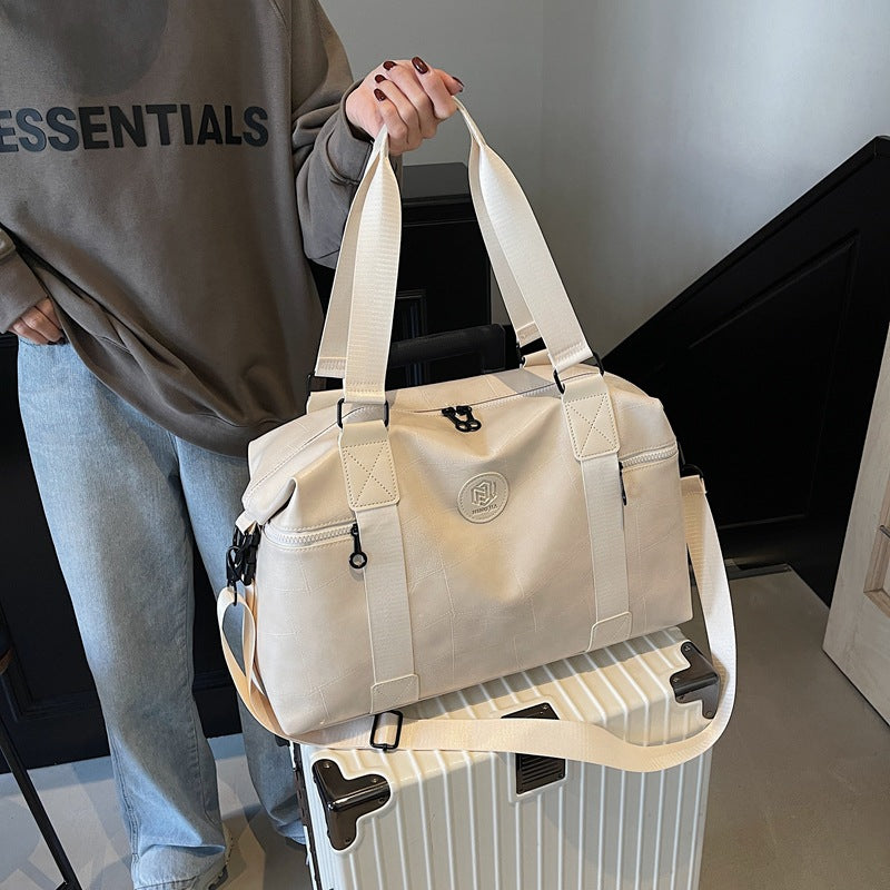 Premium Leather Duffel Bag
