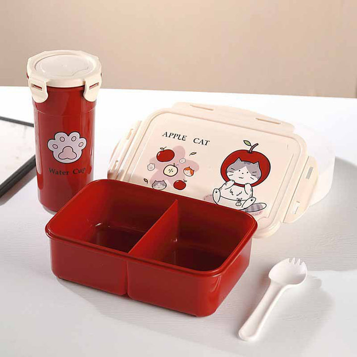 Creative Cat-Themed Food Storage Container