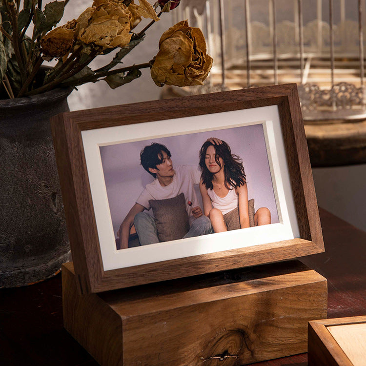 Premium Rustic Wooden Photo Frame