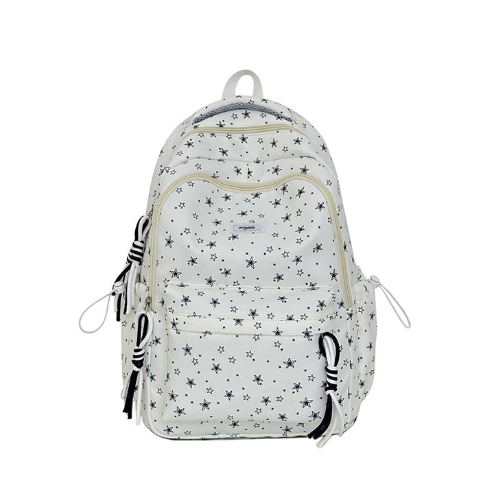 Fun Star-Embellished Student Backpack Stornfield