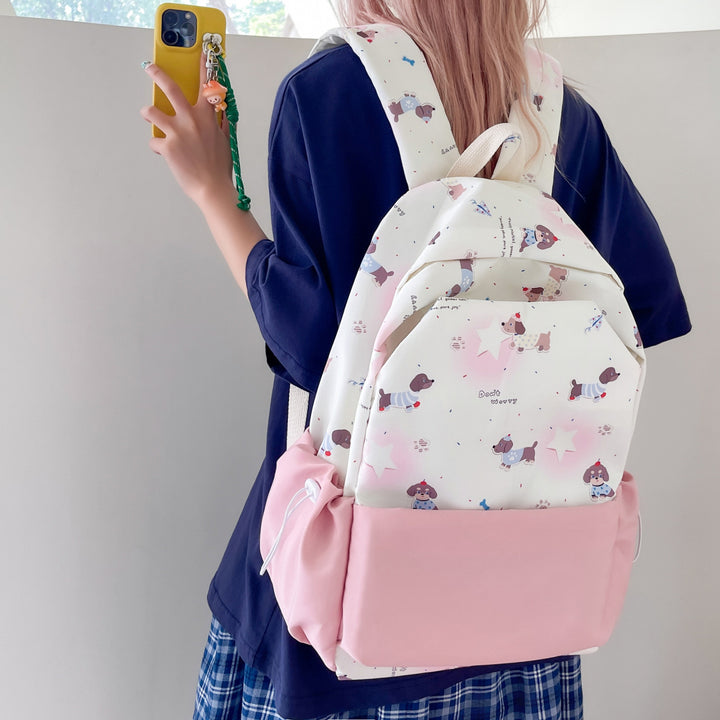 Backpack with Playful Animal Design and Large Storage Stornfield