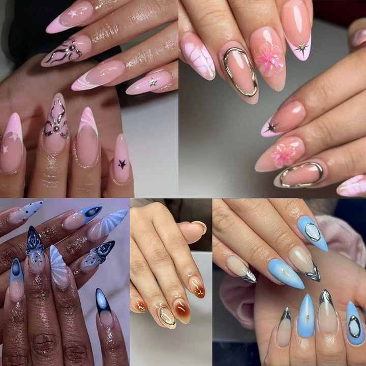 DIY Elegant Press-On Nail Set Stornfield