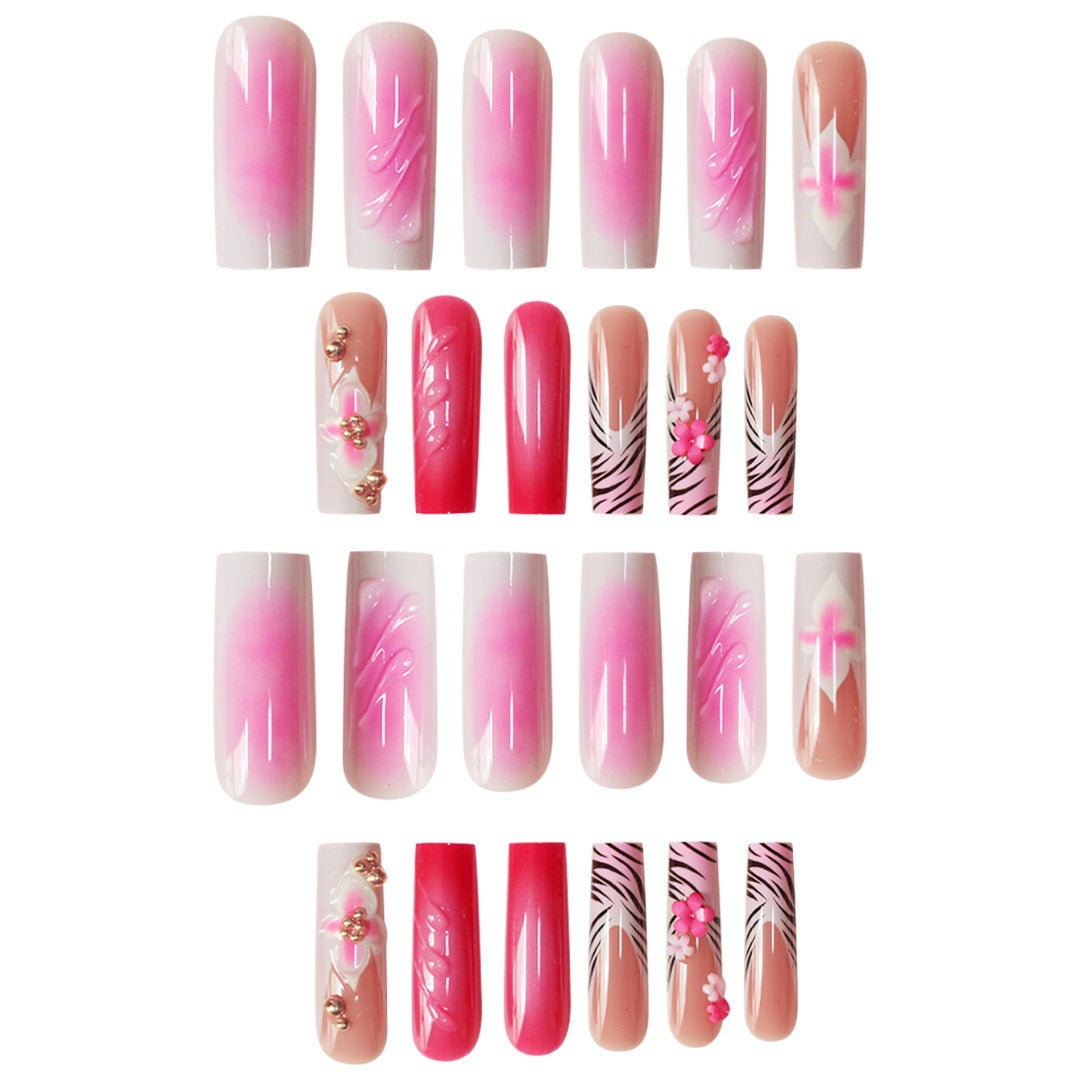 Floral 3D Nail Art Extensions Stornfield