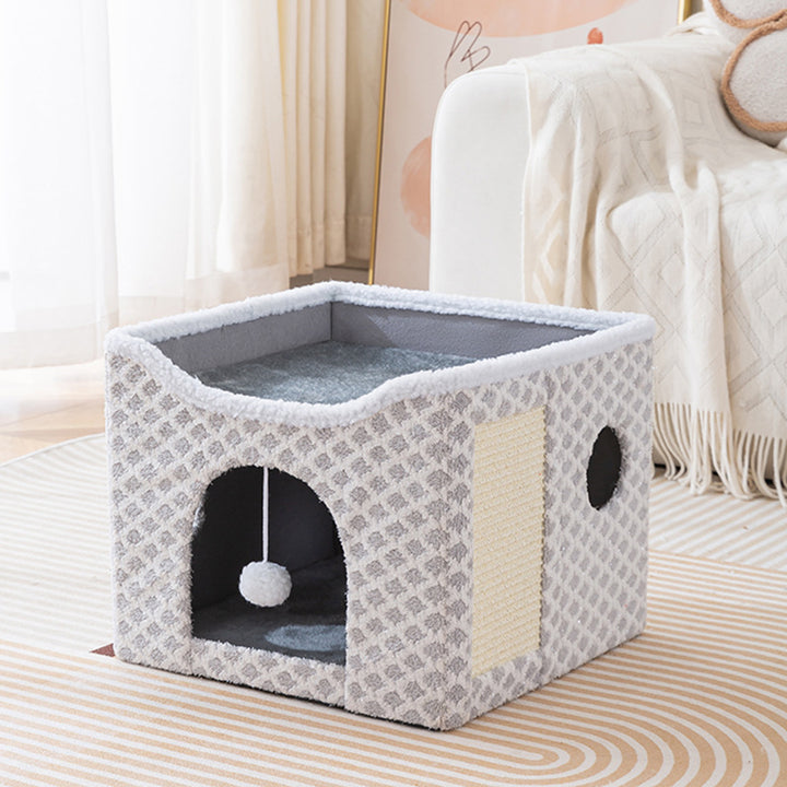 Cozy Plush Cat Hideout Stornfield