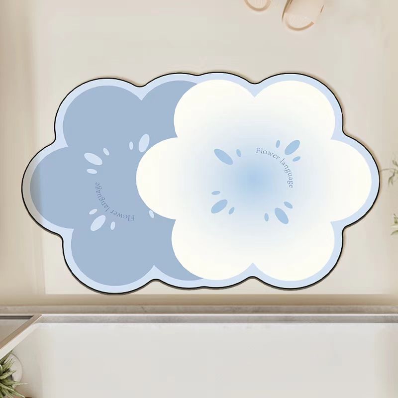 Decorative Floral Area Mat
