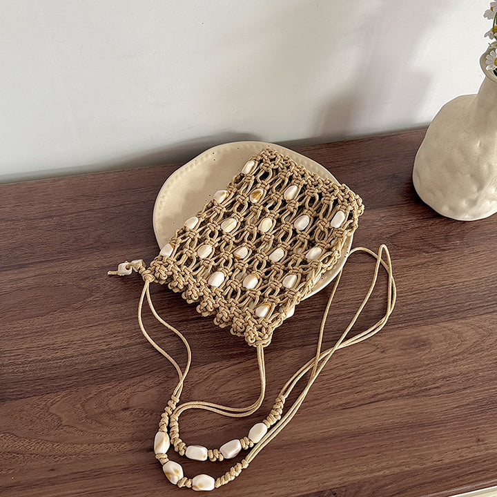 Bohemian Beaded Drawstring