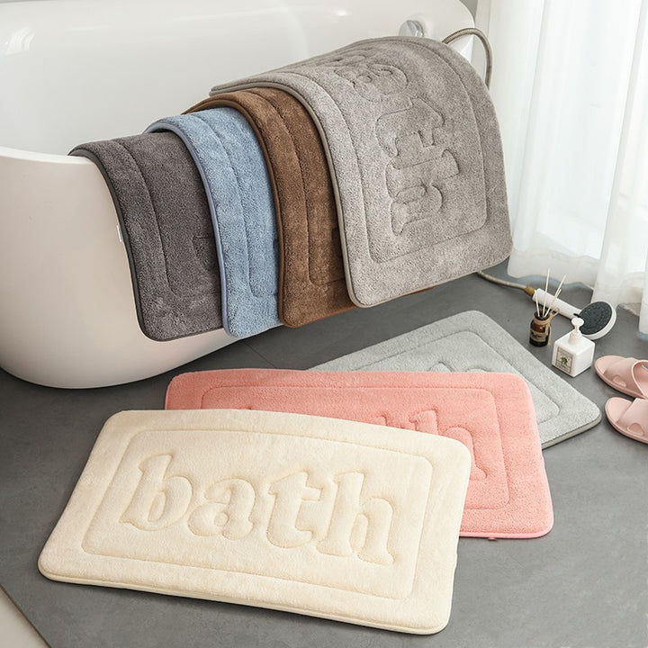Absorbent Memory Foam Bath Mat Stornfield