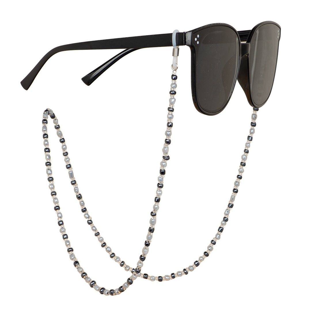 Beaded Eyewear Chain with Flexible Holders Stornfield
