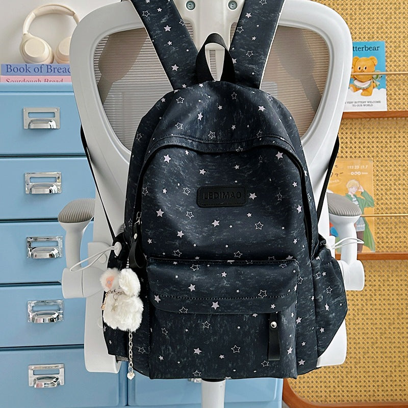 Star-Patterned Casual Backpack Stornfield 1791205141