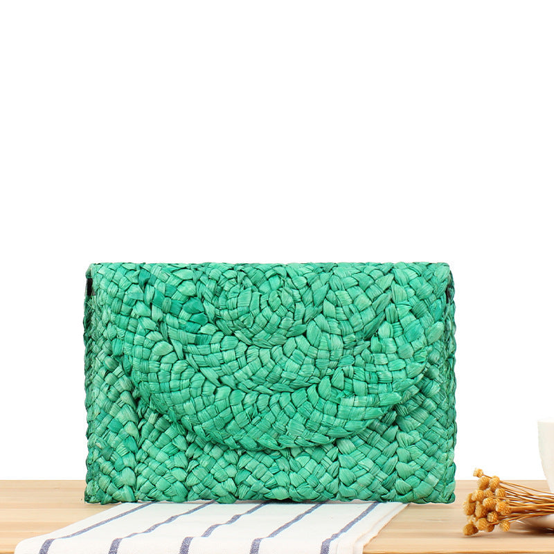 Clutch Made of Handmade Basket Weave Stornfield