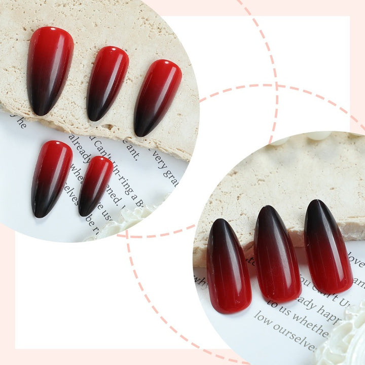 Acrylic nail set with ombre effect Stornfield