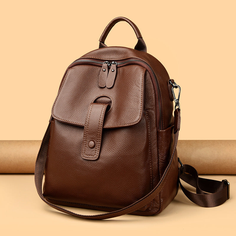 Vegan Leather Multi-Functional Backpack Stornfield