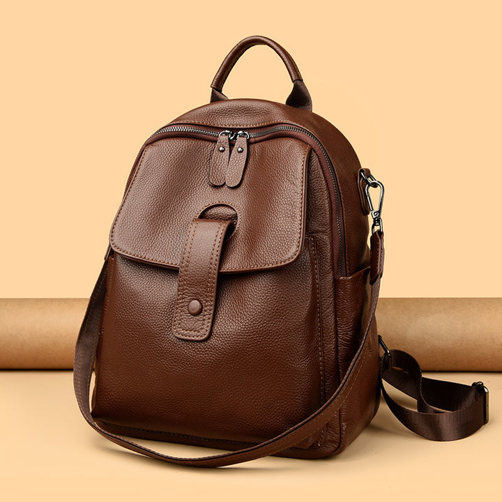 Vegan Leather Multi-Functional Backpack Stornfield