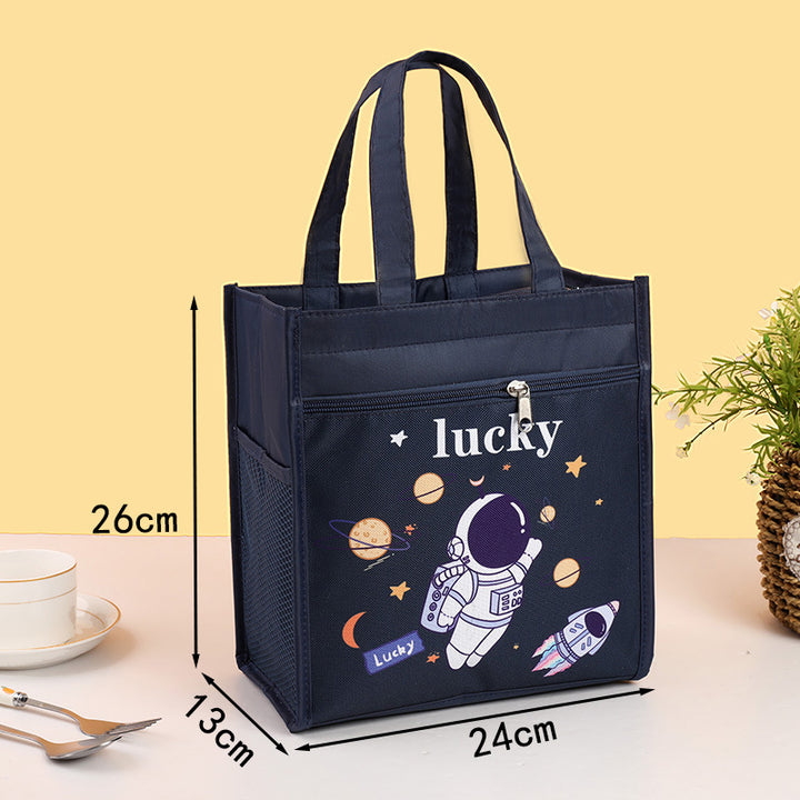 Insulated Bear-Themed Lunch Tote Stornfield