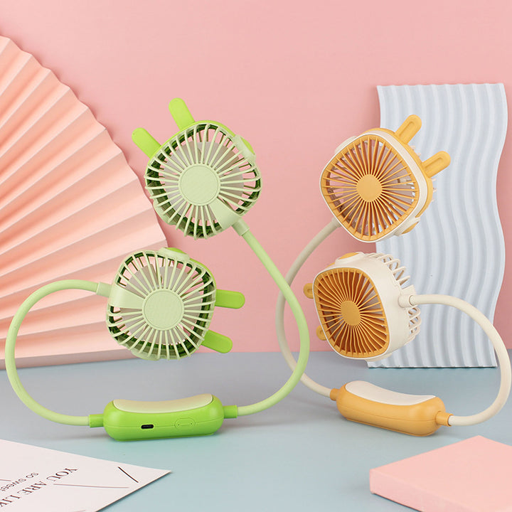 Women's Portable Neck Fan with Flexible Design Stornfield