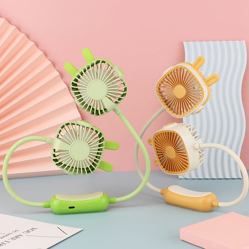 Women's Portable Neck Fan with Flexible Mounting System Stornfield