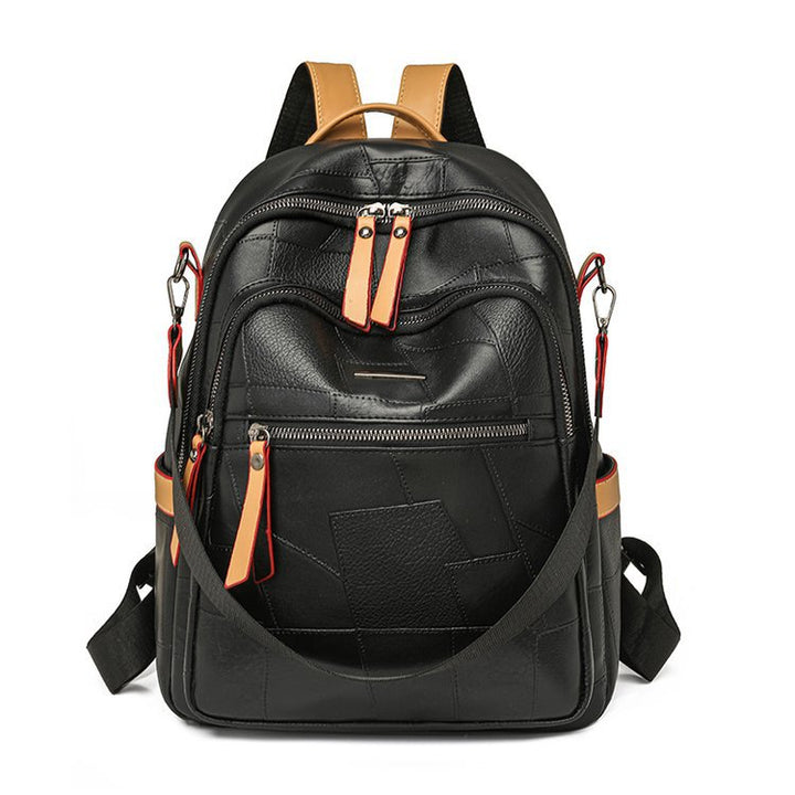 Versatile Multi-Functional Leather Backpack Stornfield