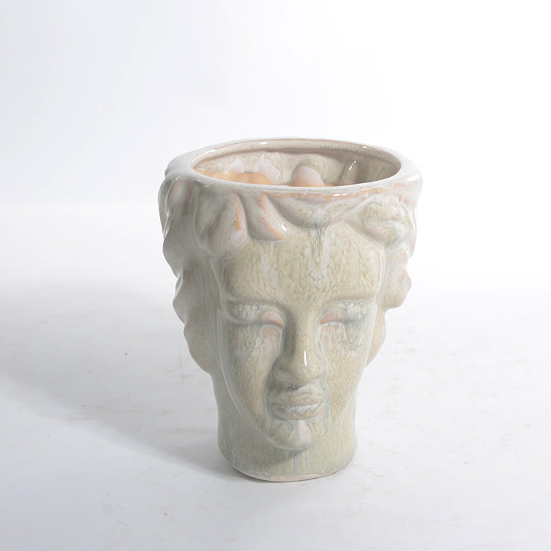 Artistic Ceramic Planter Stornfield