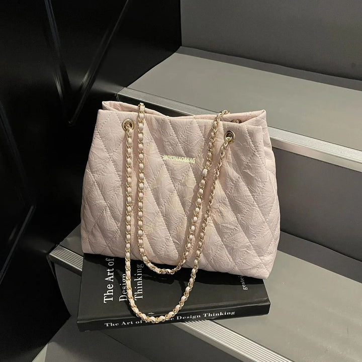 Quilted Chain-Handle Handbag Stornfield