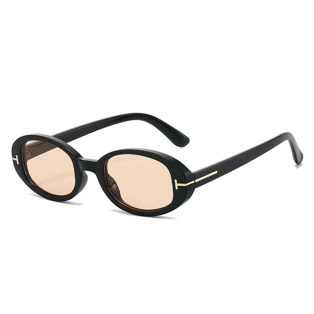 Elegant Oversized Oval Sunglasses Stornfield