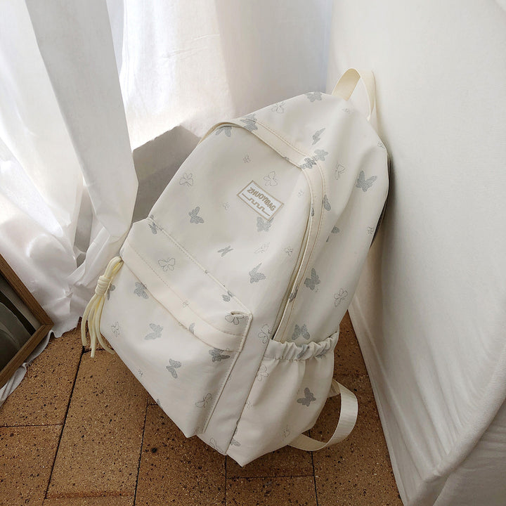 Butterfly Print Casual Backpack Stornfield