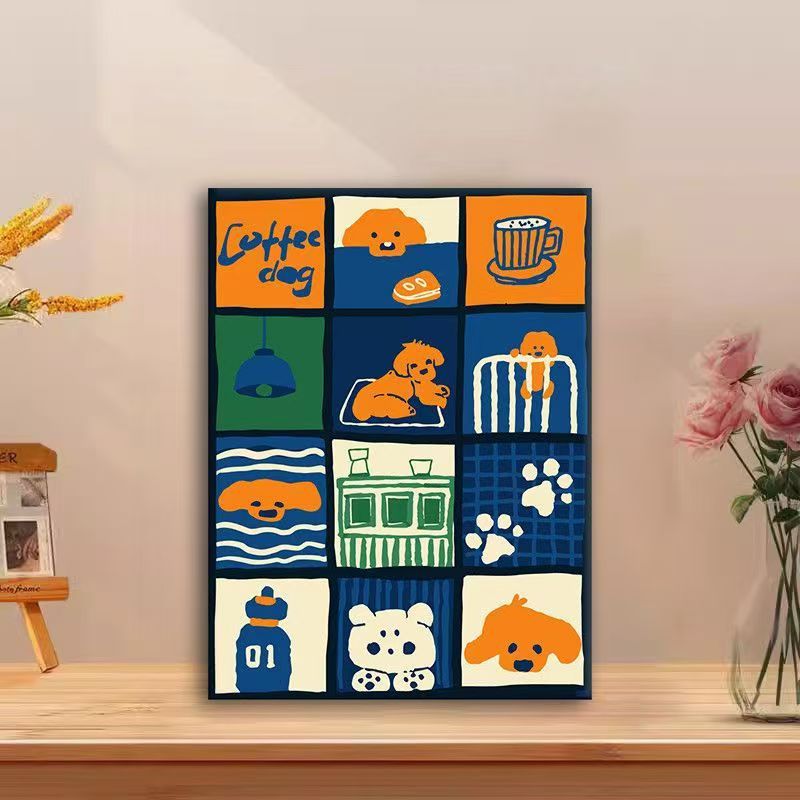 Playful Cat Comic Canvas Art Stornfield