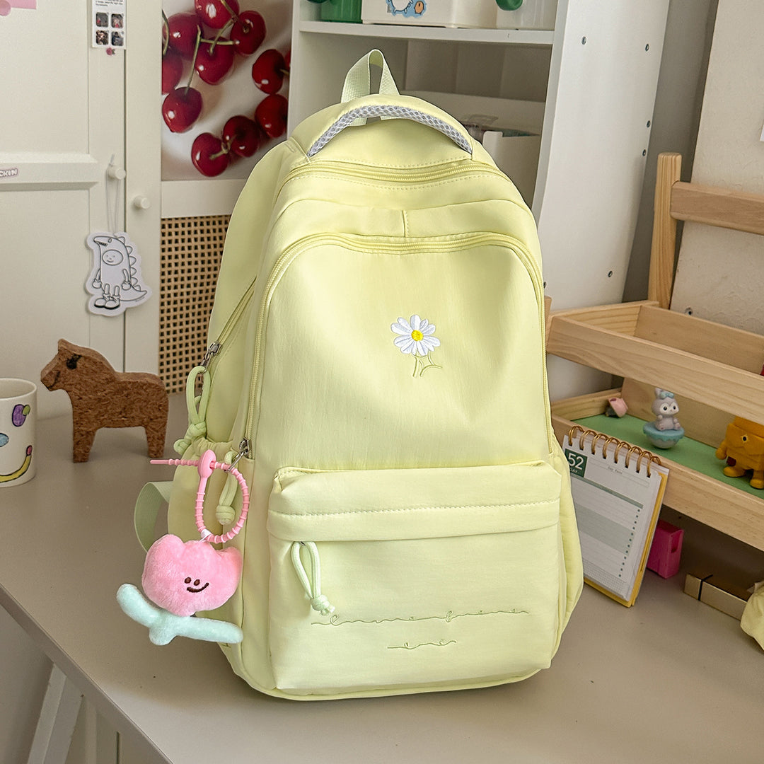 Stylish Floral Embroidered Backpack Stornfield