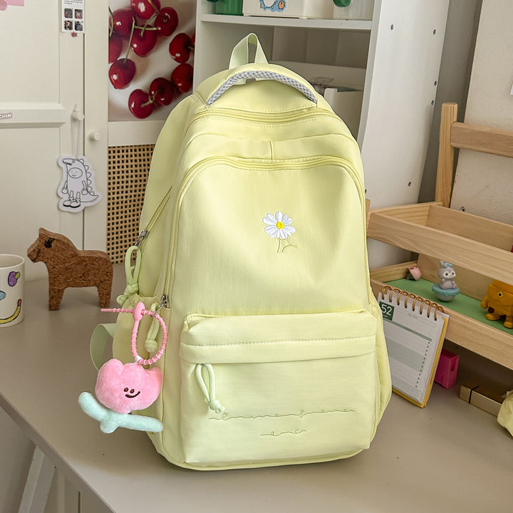 Stylish Floral Embroidered Backpack Stornfield