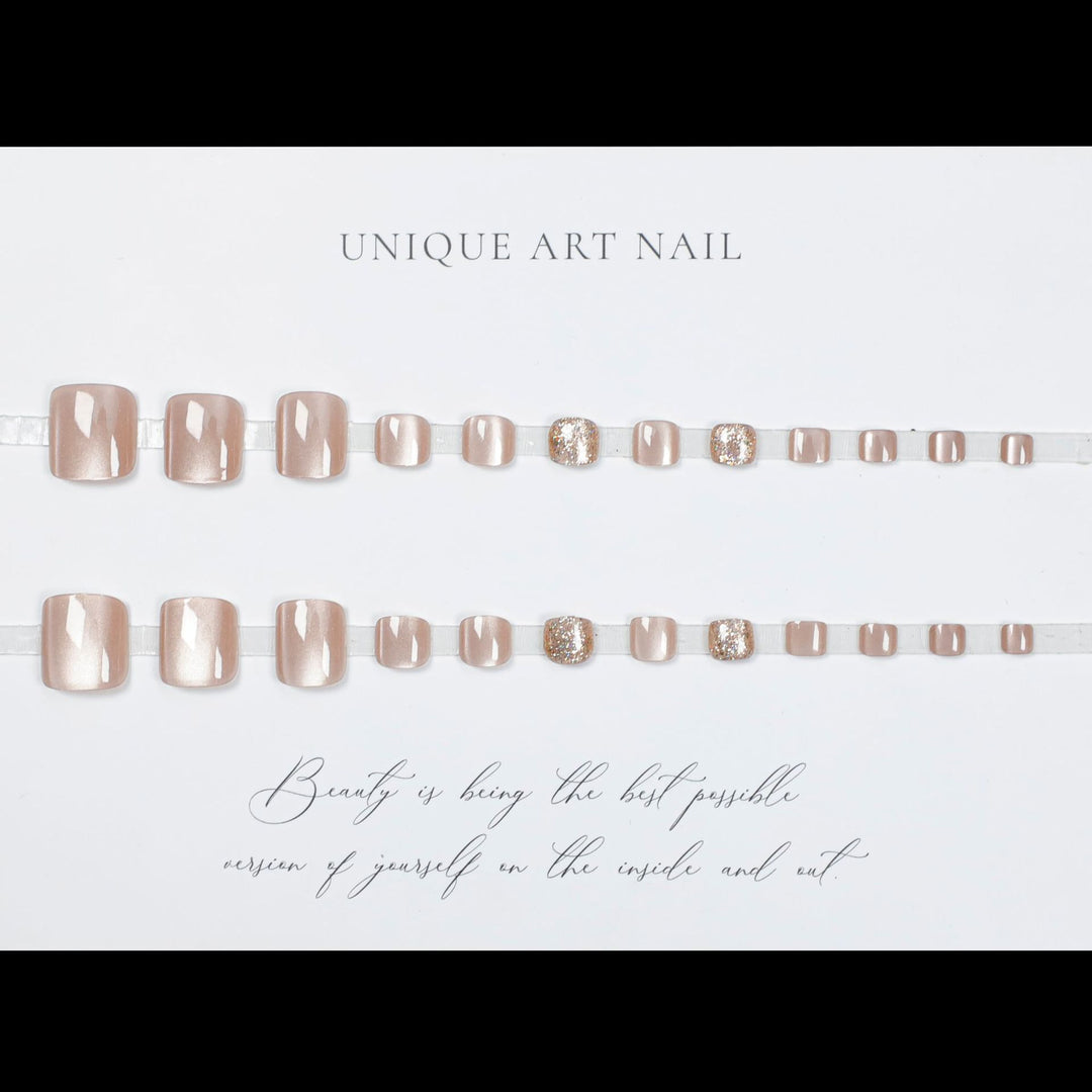 Decorative Gem-Studded Toe Nail Art Stornfield