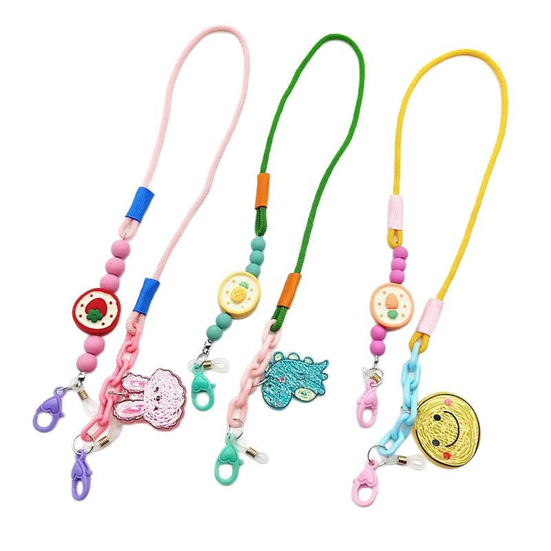 Glasses strap with colorful pendants Stornfield