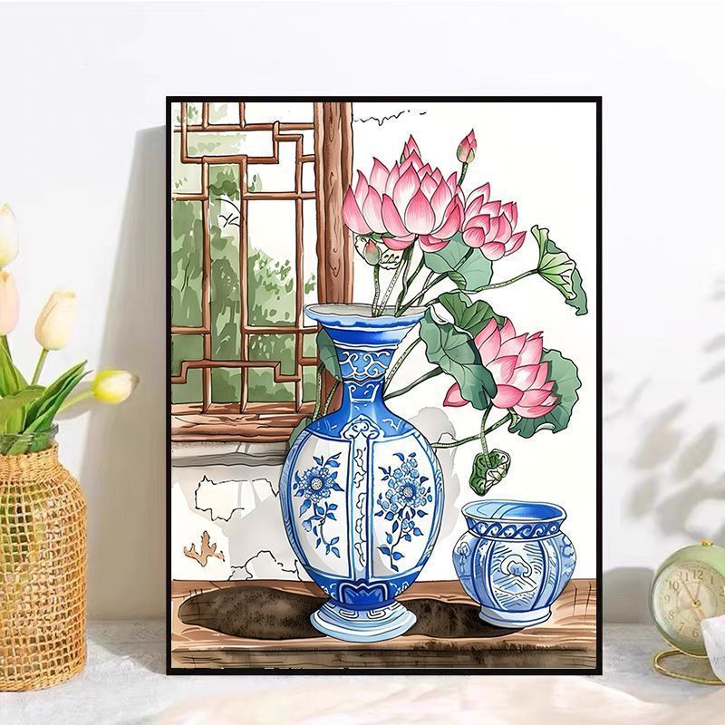 Decorative Floral Canvas Artwork Stornfield