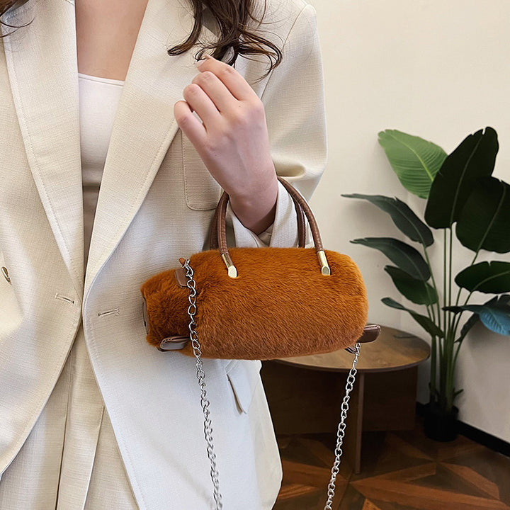 Plush handbag with animal design Stornfield