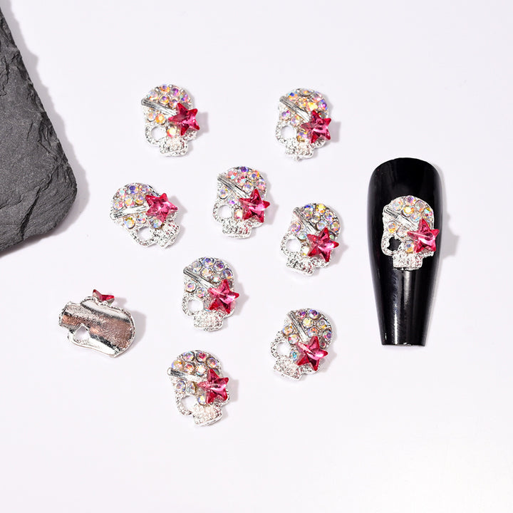Cross-Shaped Nail Art Embellishments