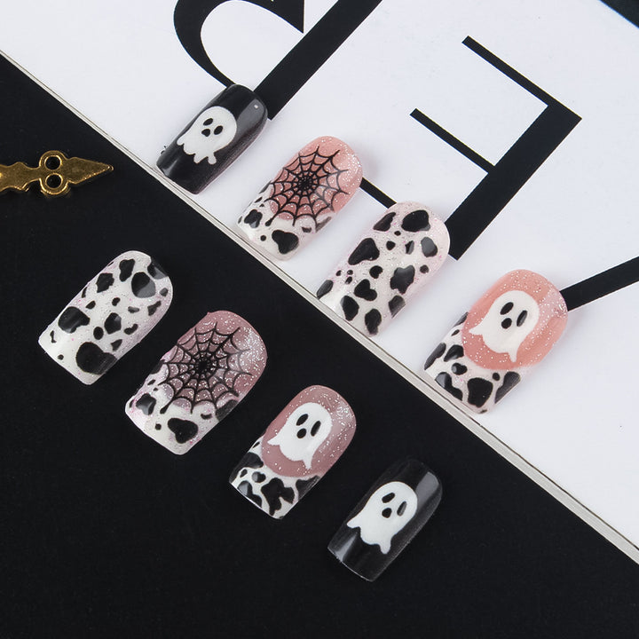 Halloween-Themed Press-On Nail Art Set Stornfield 1787542716