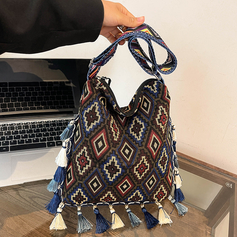 Bohemian Tassel Shoulder Bag