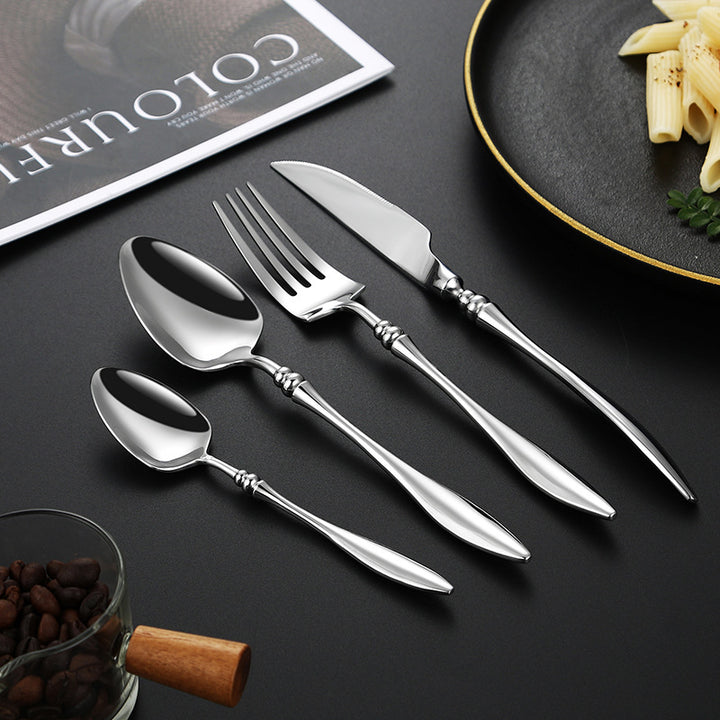 Elegant table knife with fine wave pattern Stornfield